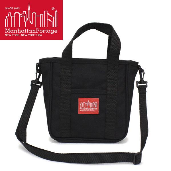 ManhattanPortage (マンハッタンポーテージ) MINI GOWANUS TOTE BAG ミニ ゴーワヌス トートバッグ BLACK MP021｜threewoodjapan