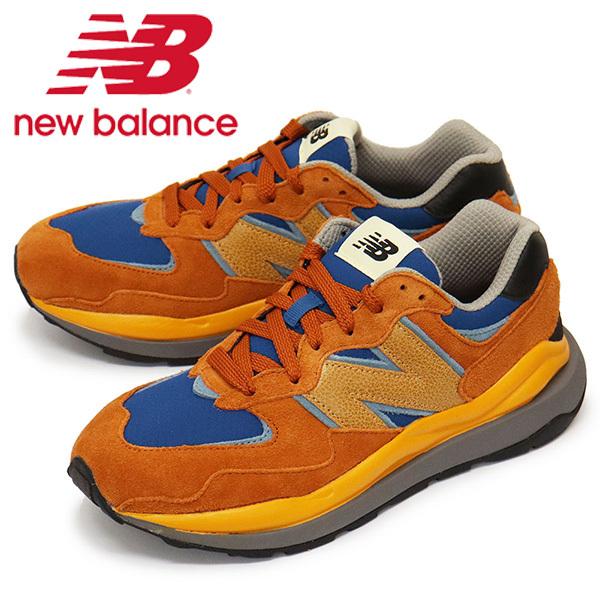 new balance (ニューバランス) M5740 GHA スニーカー ORANGExBLUE NB786｜threewoodjapan