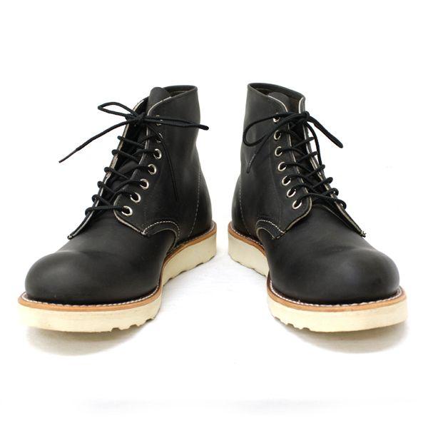 REDWING (レッドウィング) 8190 ROUNDE-TOE BOOTS チャコール ラフ＆タフ｜threewoodjapan｜02