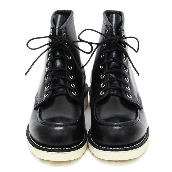 LIMITED 限定 REDWING (レッドウィング) 8848 6inch Classic Moc 6インチモックトゥブーツ ブラックシャパラル 犬タグの画像