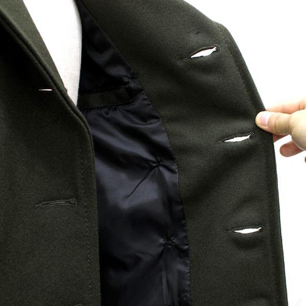 Schott (ショット) 7118 753US PEA COAT 24oz ピーコート アメリカ製 OLIVEの画像