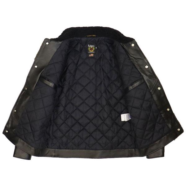 Schott (ショット) 2950021 7671 219US COLLAR BOA RANCH JKT カラーボア ランチレザージャケット