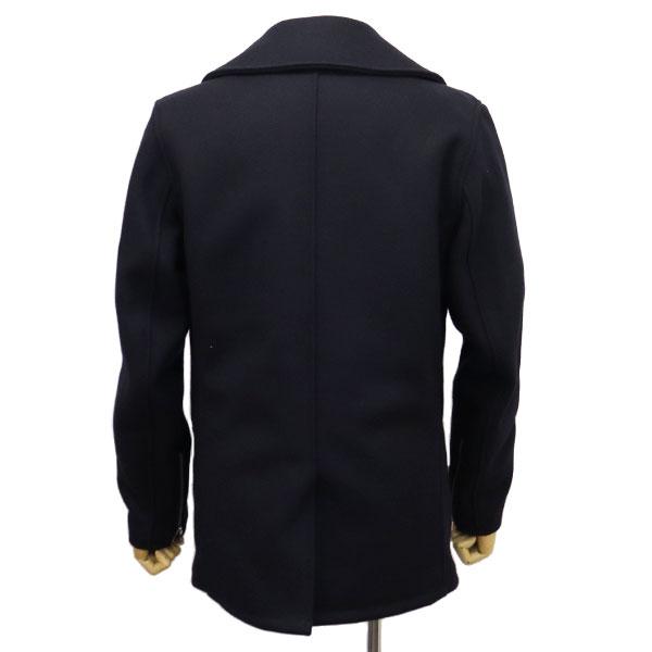 Schott (ショット) 2954001 766US MELTON ZIP UP P-COAT 24oz メルトン ジップアップ ピーコート アメリカ製 120NAVY｜threewoodjapan｜04