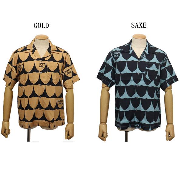 Schott (ショット) 3123012 HAWAIIAN SHIRT PERFECTO SHIRT ハワイアンシャツ パーフェクト 全2色｜threewoodjapan｜02