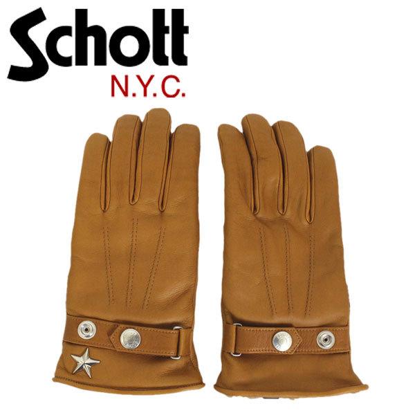 Schott N.Y.C（ショット） Schott 4970002 ONESTAR WINTER GLOVE SHORT