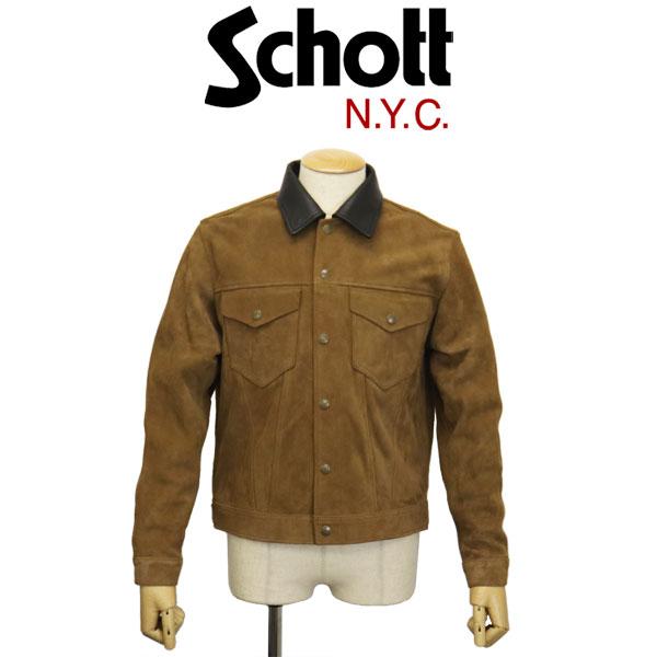 Schott N.Y.C（ショット） Schott 4250006 SUEDE SHORT HORN JACKET