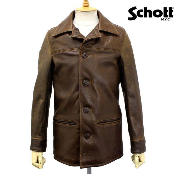 Schott N.Y.C（ショット） SCHOTT(ショット) 533US LEATHER CAR COAT