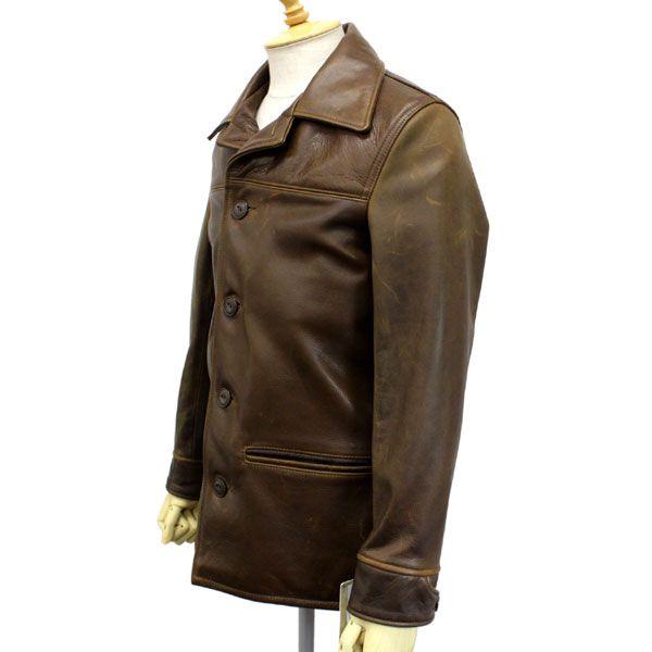 shotto 533us レザーカーコート　ブラウン　40 Schott N.Y.C SCHOTT(ショット) 533US LEATHER CAR COAT(レザーカー