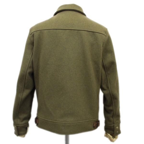 美品　Schott ショットメルトン ウール Pコートジャケット/ オリーブ sale セール 正規取扱店 SCHOTT(ショット) 720 MELTON FIELD JACKET