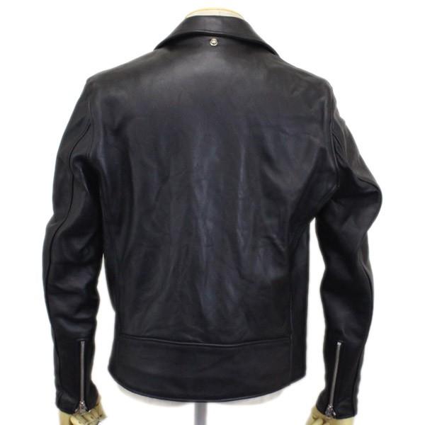Schott(ショット) 228US LAMB RIDERS JACKET (ラムライダースジャケット) BLACKの画像