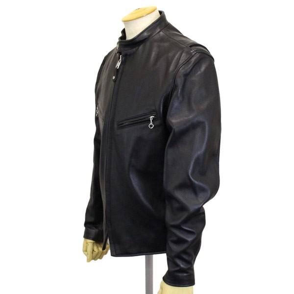 Schott (ショット) 7550 241XX LAMB CAFE RACER ラムカフェレーサー レザージャケット 09BLACKの画像