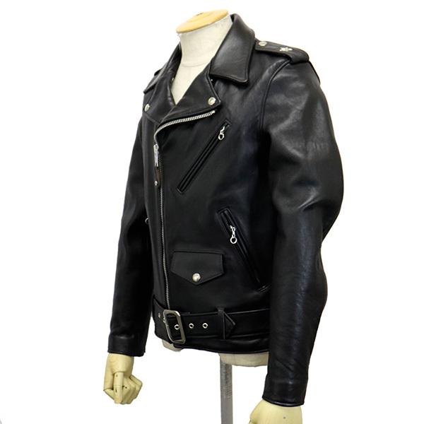 Schott (ショット) 7646 217US SHEEP ONE STAR RIDERS JKT シープ ワンスター ライダースジャケット 09BLACKの画像