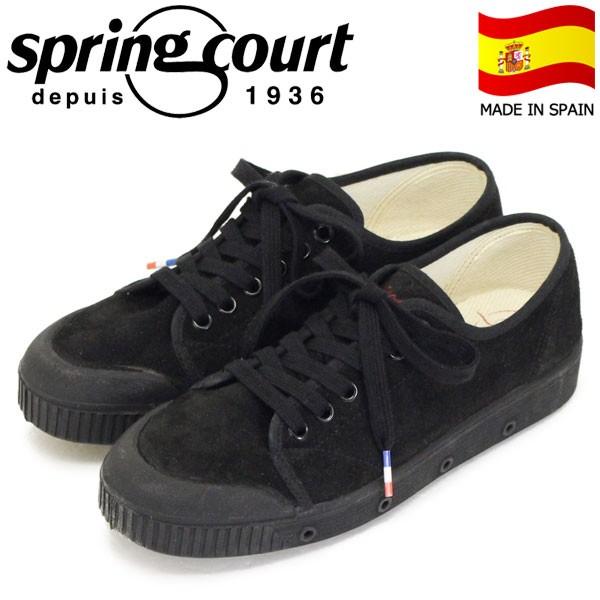 sale セール spring court (スプリングコート) VG2S-S2 G2 SUEDE VULCA スエードバルカ レディース ローカットスニーカー BLACK SPC049