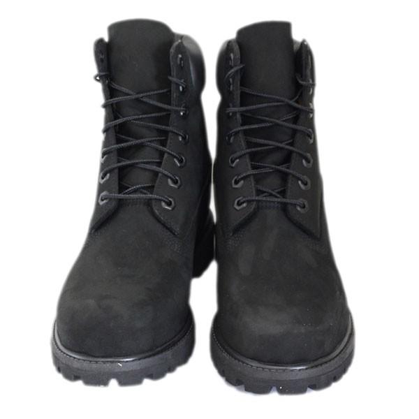 Timberland (ティンバーランド) ICON 10073 6in Premium Boot (アイコン シックスインチ プレミアム レザーブーツ) ブラック ヌバック TB016｜threewoodjapan｜02