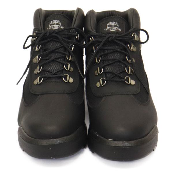 Timberland (ティンバーランド) A17KY FIELD BOOT F&L WP フィールドブーツ ファブリック＆レザー ウォータープルーフ Black TB387｜threewoodjapan｜02