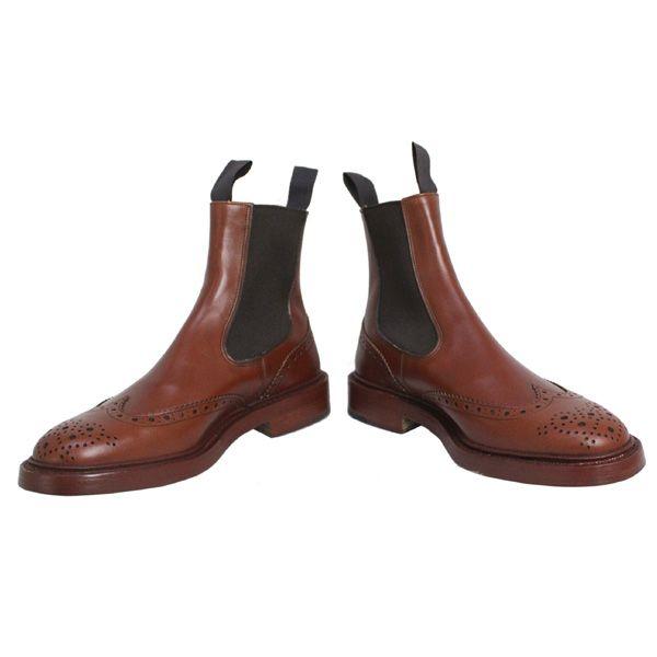正規取扱店 Tricker's トリッカーズ 2754M COUNTRY HENRY(カントリーヘンリー) ダブルレザーソール マロンアンティーク TK006の画像