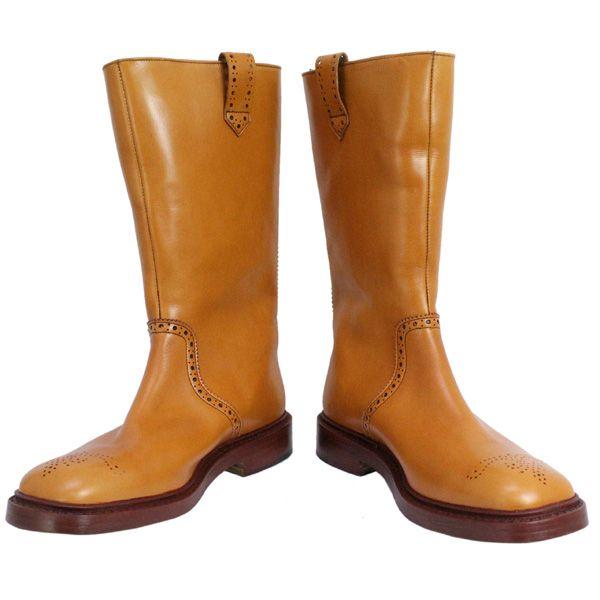 正規取扱店 Tricker's トリッカーズ 6672M COUNTRY HIGH WEG BROGUN(カントリーハイウェッジブローグ) エイコンアンティーク TK007の画像