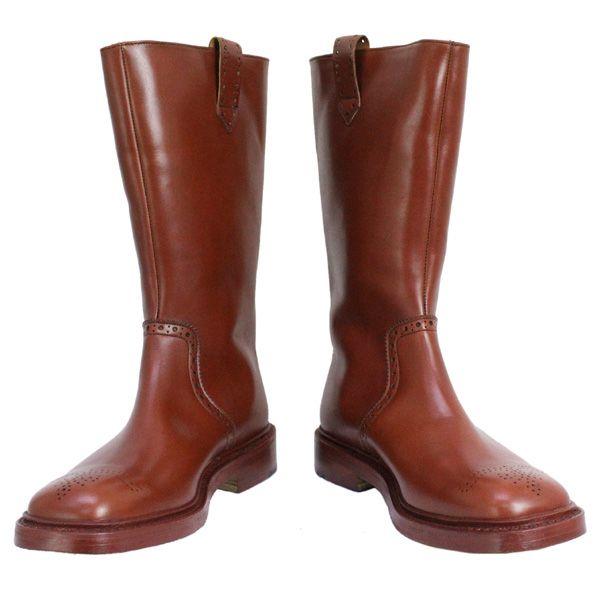 正規取扱店 Tricker's トリッカーズ 6672M COUNTRY HIGH WEG BROGUN(カントリーハイウェッジブローグ) マロンアンティーク TK008の画像