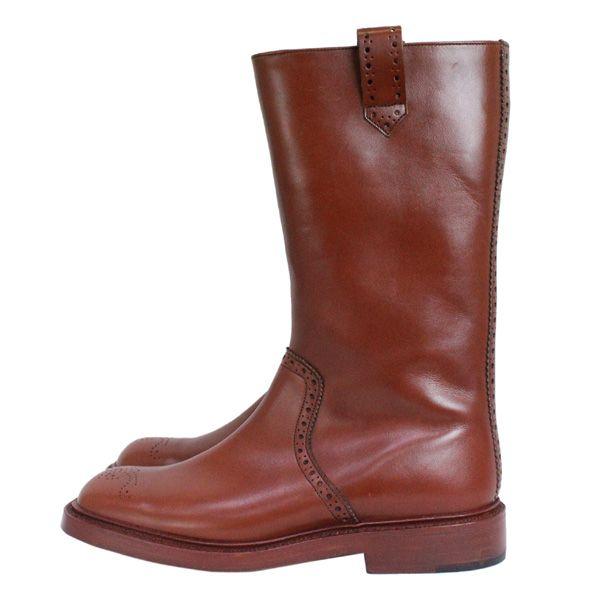 正規取扱店 Tricker's トリッカーズ 6672M COUNTRY HIGH WEG BROGUN(カントリーハイウェッジブローグ) マロンアンティーク TK008の画像