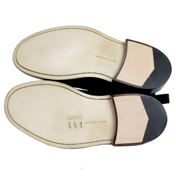 正規取扱店 Tricker's トリッカーズ 2508M COUNTRY BROGUE(カントリーブローグ) ダブルレザーソール ブラックレペロスエード TK013の画像