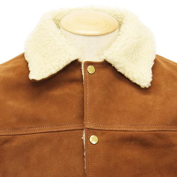 VANSON (バンソン) BW RANCH COAT ランチコート TABACCO SUEDEの画像