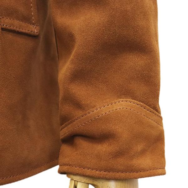VANSON (バンソン) BW RANCH COAT ランチコート TABACCO SUEDEの画像