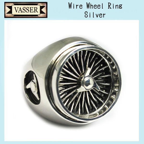 売れ筋がひ新作！ VASSER（バッサー）Wire Wheel Ring Silver(ワイヤーホイールリングシルバー) 指輪