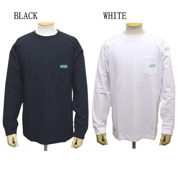 sale セール VANS (ヴァンズ バンズ) 121R1020600 Standard L/S tee スタンダード ロングスリーブ Tシャツ 全2色 VN345｜threewoodjapan｜02