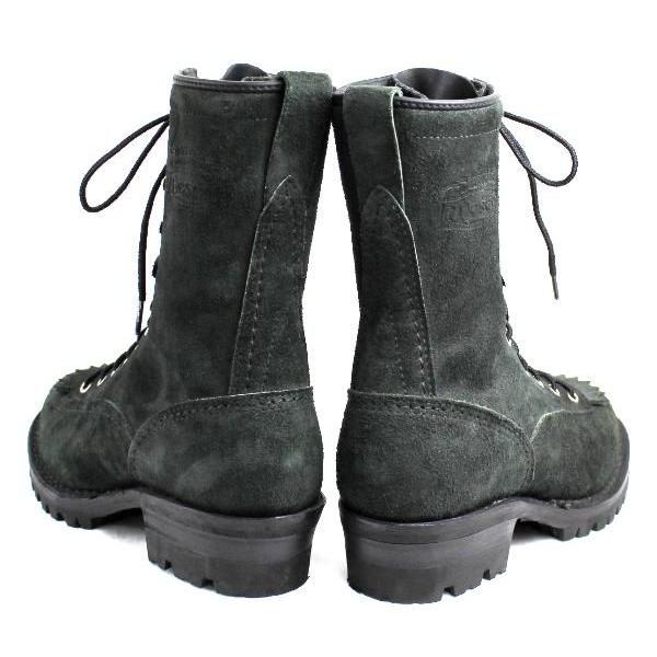 【最終値下げ】 Wescoウエスコ Jobmasterジョブマスター Black Rough Out， Lace to Toe，All Black Stitch，10height，Nickle Eyelet，#100sole JM25 【VQ1789713369】(64964円)