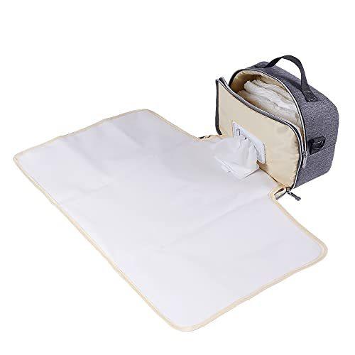 送料関税無料 おむつ トイレ用品 Sunveno おむつポーチ ベビー用品収納 肩掛けおむつポーチ 大容量 おむつ収納 小物入れ かわいい 旅行用ポーチ おしゃれ 出産祝い 新グレー Www Threeriversofs Com
