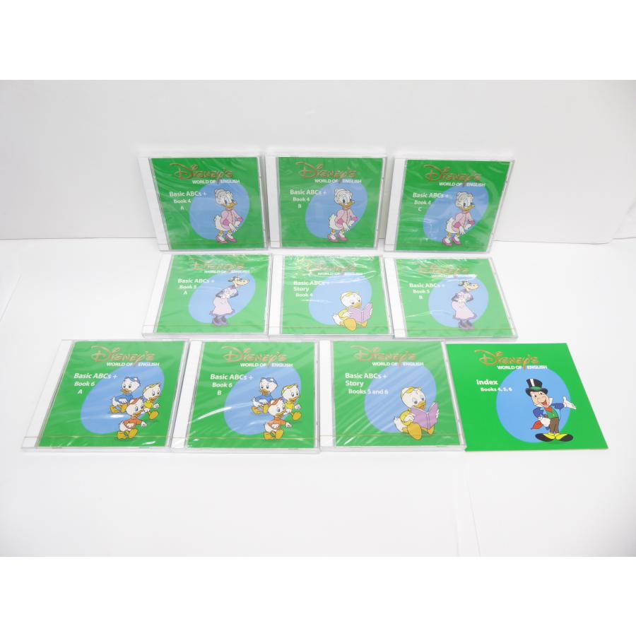 ディズニー英語システム　DWE ストレードプレイ　Basic ABCs＋ DWE ディスニー英語システム Basic ABCs+ CD37枚 本 △WZ2062