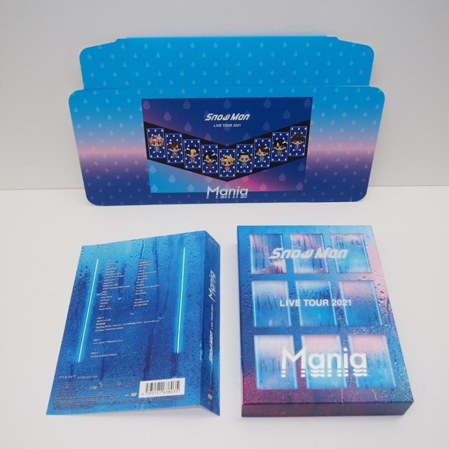 特典付き Snow Man スノーマン LIVE TOUR 2021 Mania 初回盤 DVD 4枚組 
