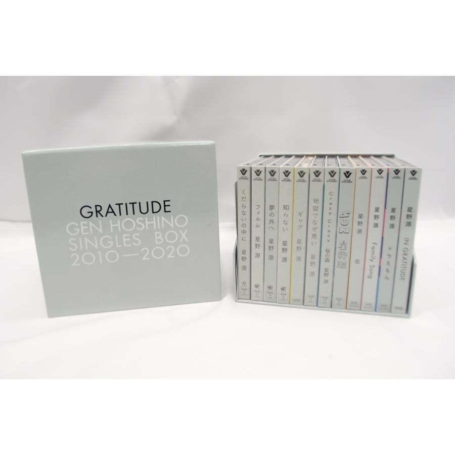 星野源 Gen Hoshino Singles Box GRATITUDE [11CD(12)+10DVD+ 星野源 Gen Hoshino Singles Box GRATITUDE [11CD(12)+10DVD+