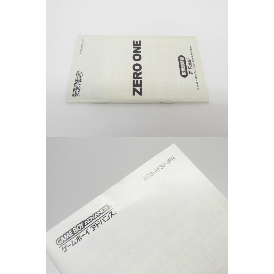 GBA ゲームボーイアドバンス ZERO ONE ソフト ゲーム △WE1964 GBA ゲームボーイアドバンス ZERO ONE ソフト ゲーム △WE1964