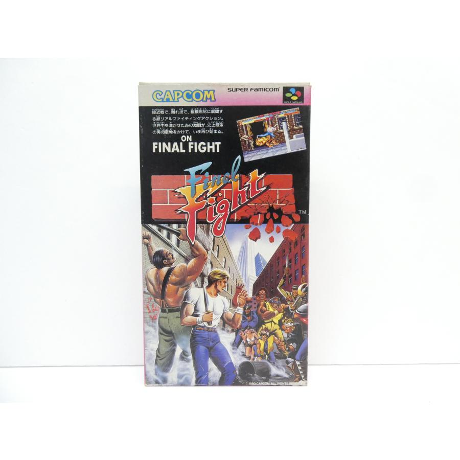スーパーファミコン ファイナルファイト レトロ ソフト △WE2607
