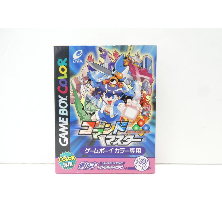 ゲームボーイカラー専用 コマンドマスター ゲームソフト △WE2858