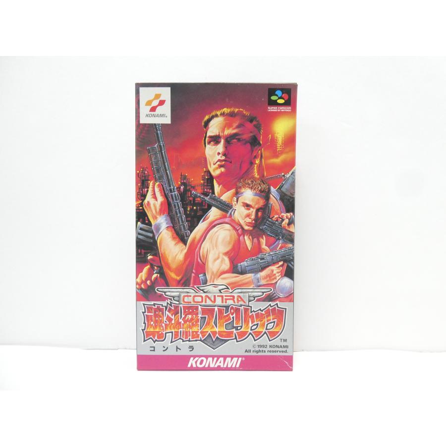 スーパーファミコン 魂斗羅スピリッツ レトロ ソフト △WE2947