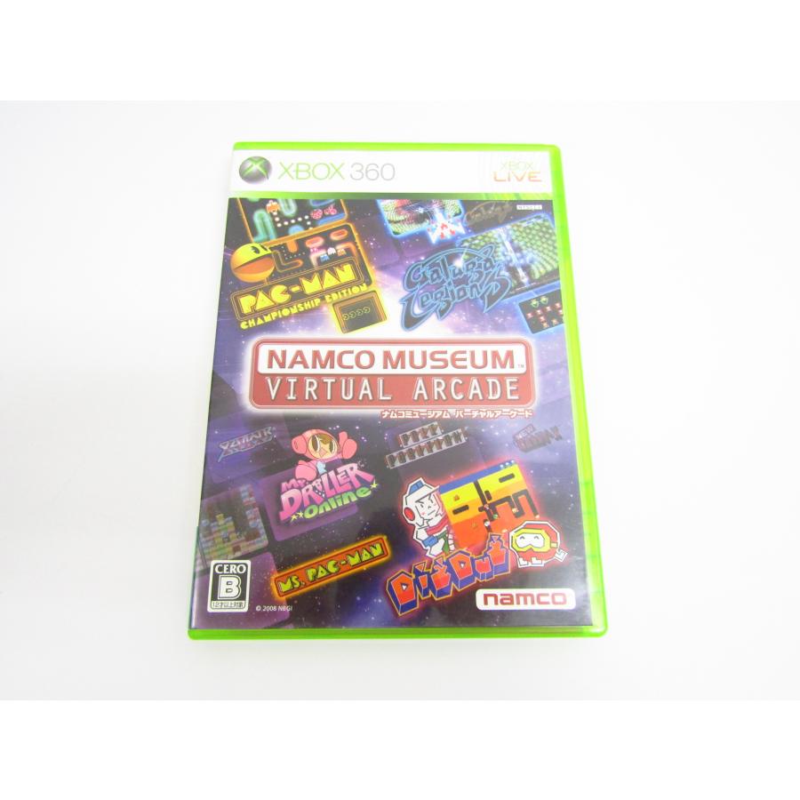Xbox XBOX 360 ナムコミュージアム バーチャルアーケード ゲームソフト
