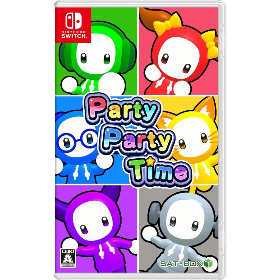 Nintendo Switch Party Time パーティパーティタイム ニンテンドースイッチ ゲームソフト JAN ...