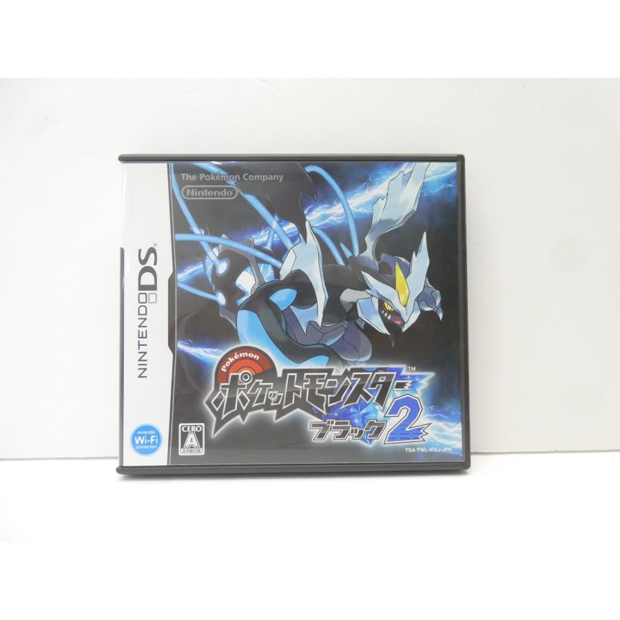 DS ニンテンドー ポケットモンスター ブラック2 ゲームソフト △WE2983