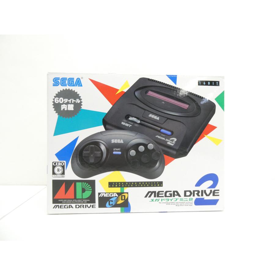 セガ（SEGA） HAA-2524 メガドライブミニ2 ゲーム機本体 △WE2398