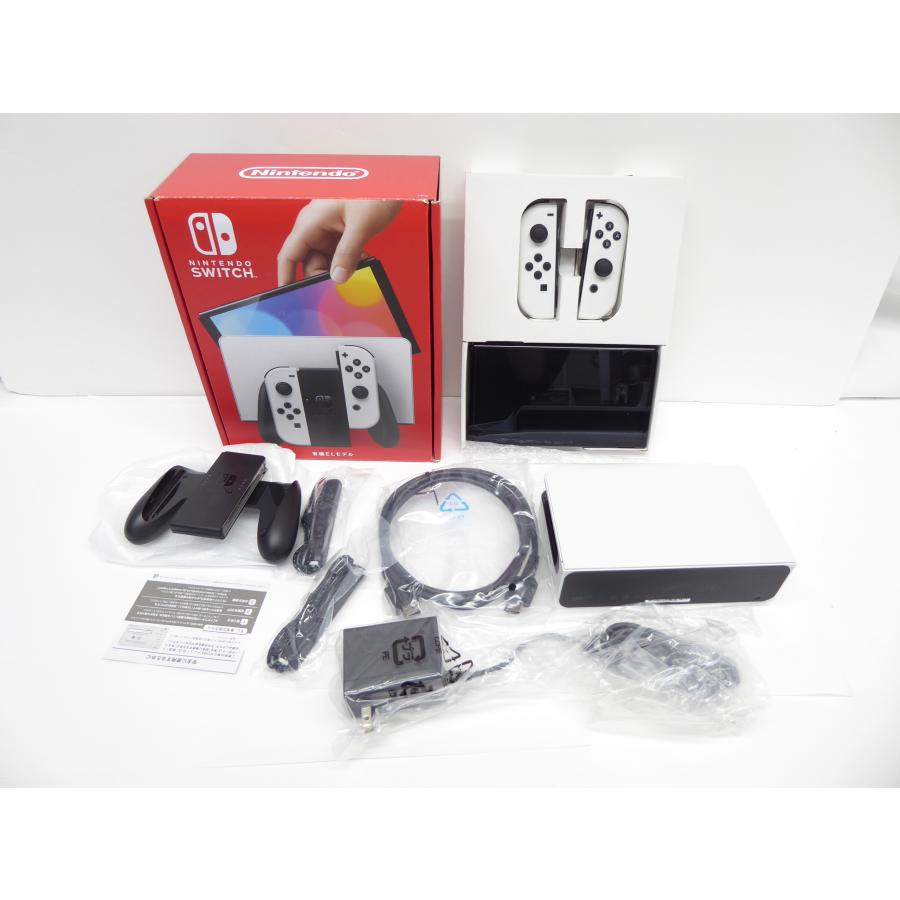 Nintendo Switch 有機ELモデル Joy-Con(L)/(R) ホワイト ニンテンドースイッチ ゲーム機 WE1634 ...