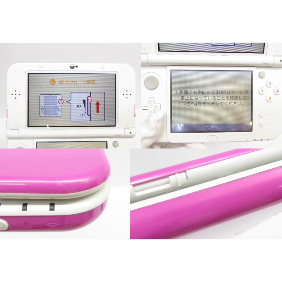 new Nintendo ニンテンドー3DSLL ピンク×ホワイト ※タッチペン欠 new Nintendo ニンテンドー3DSLL ピンク×ホワイト ※タッチペン欠