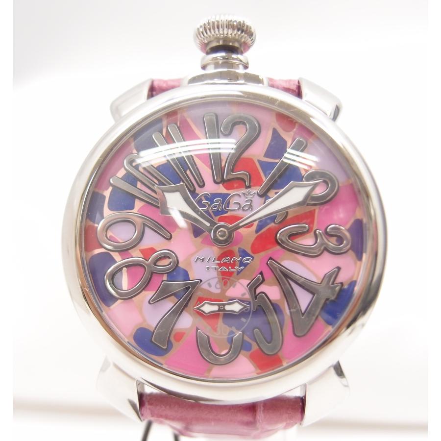 GaGaMIRANOガガミラノ CARICA MANUALE48 腕時計手巻き マヌアーレ 未使用 GAGA MILANO ガガミラノ MANUALE 48