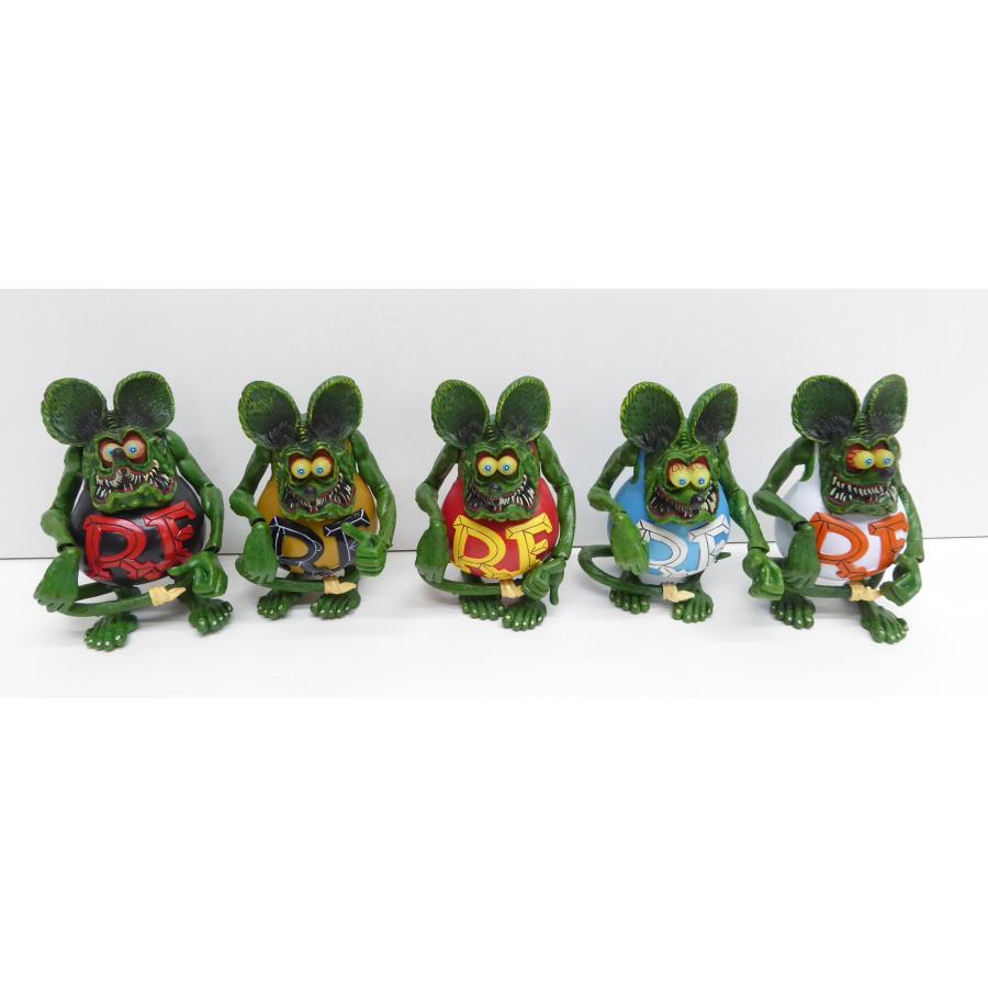 RAT FINK ラットフィンク ACTION FIGURE 全5種コンプリート RAT FINK ラットフィンク ACTION FIGURE 全5種コンプリート