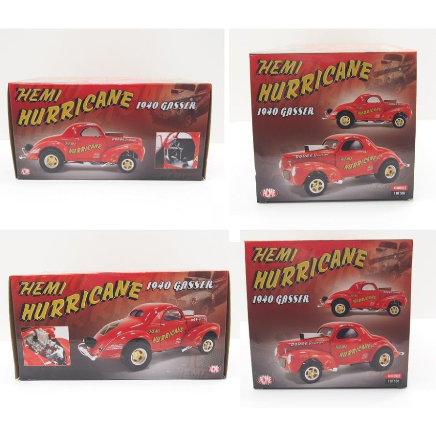 ACME FORD Willys Gasser 1/18 ウィリス 1940 HEMI Hurricane 中古 ミニカー ∴WH3527｜thrift-webshop｜05