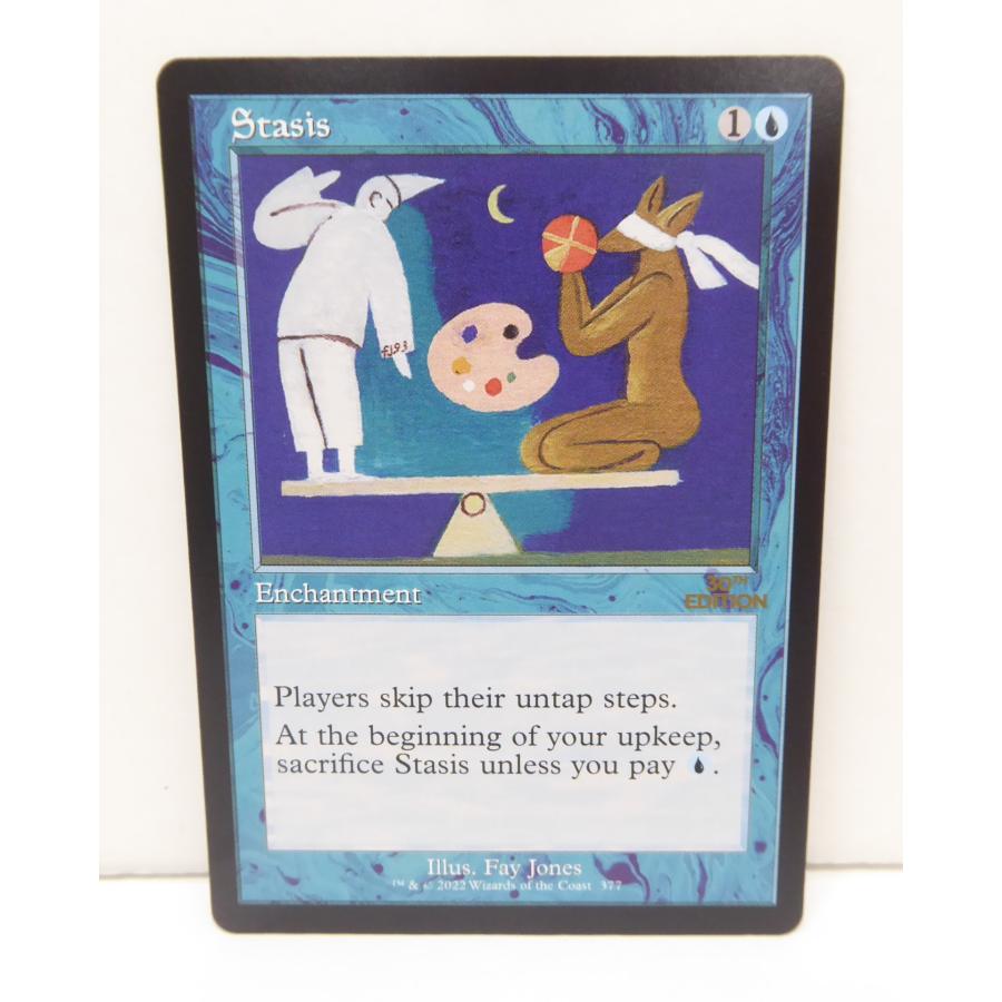 MAGIC The Gathering MTG Stasis Illus.Fay Jones カード MAGIC The Gathering MTG Stasis Illus.Fay Jones カード