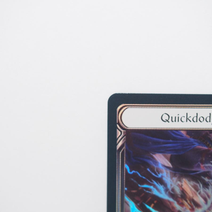 FLESH AND BLOOD Quickdodge Flexors L EN HNT215 Rainbow Foil FLESH AND BLOOD Quickdodge Flexors L EN HNT215 Rainbow Foil
