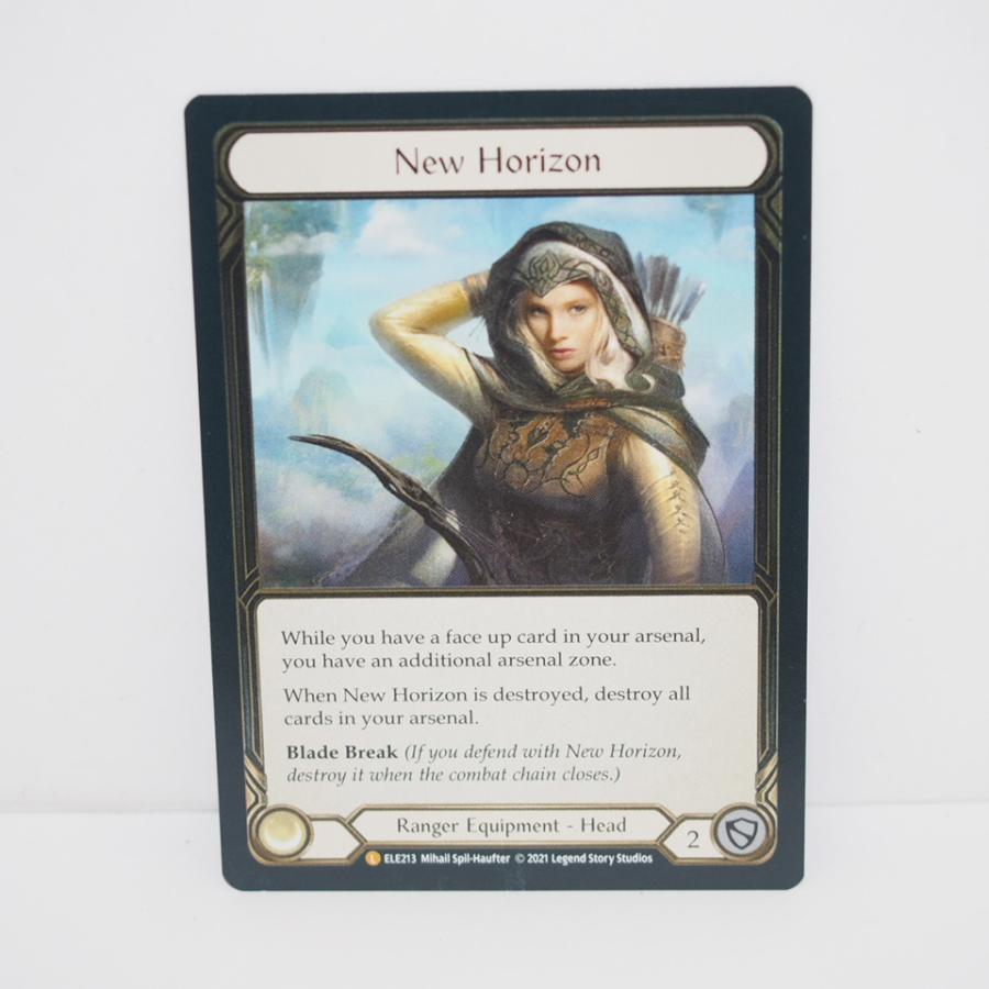 FLESH AND BLOOD New Horizon L ELE213 Cold Foil トレカ ∴WU4058