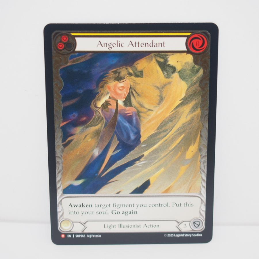 FaB　天使の傍仕え Angelic Attendant ColdFoil 英語 Angelic Attendant (Extended Art) | Super Slam | Star City Games